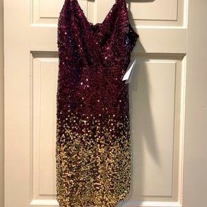 NWT Venus sequin dress